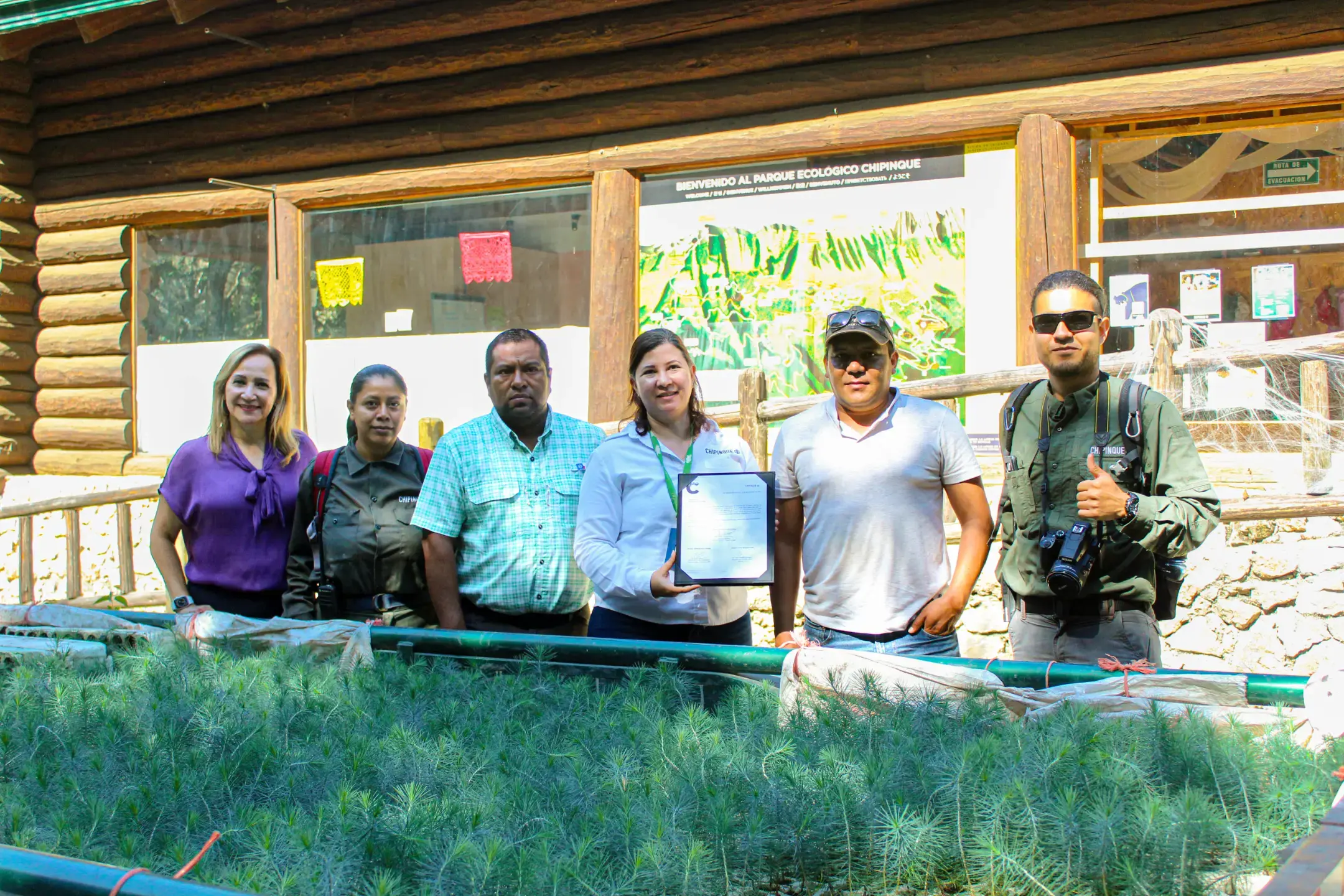 Chipinque dona Pinos para Reforestación en Galeana